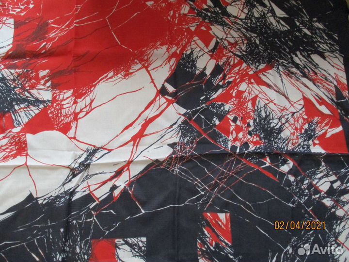 Платки крепдышиновые и шелковые СССР