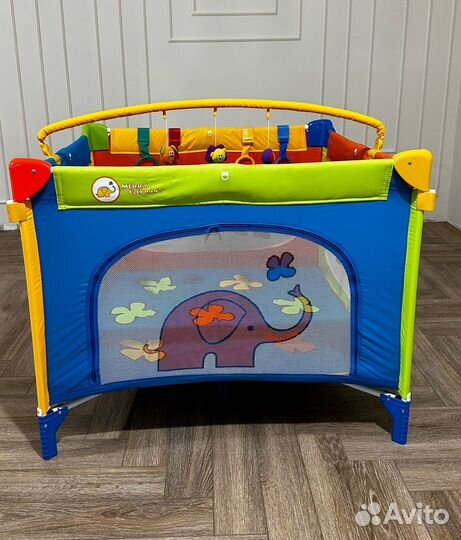 Манеж-кровать Jetem Quadro