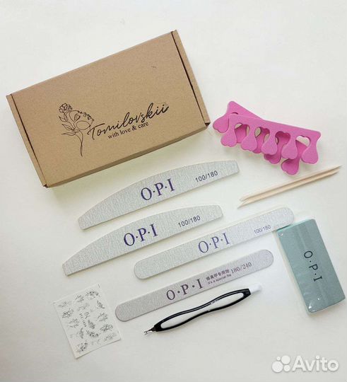 Пилки для ногтей, набор для маникюра и педикюра