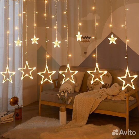 Гирлянда звезды