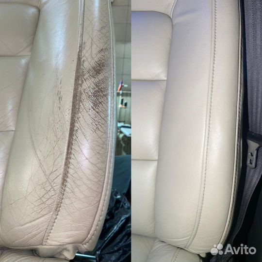 Реставрация кожаных изделий, салонов автомобилей