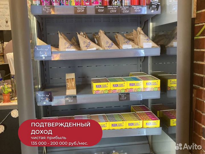 Прибыльная кофейня с высоким трафиком рядом метро