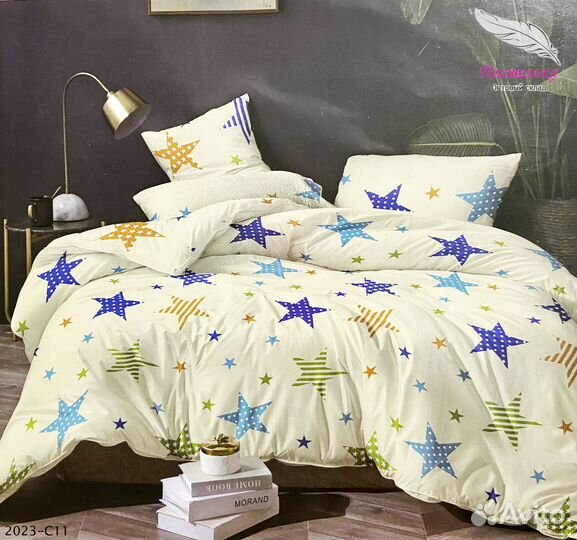 Белье постельное 1,5 и евро