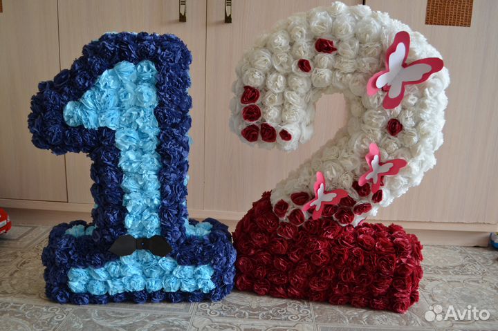 Объемные цифры