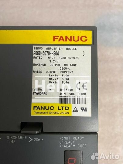 Сервопривод Fanuc A06B-6079-H304