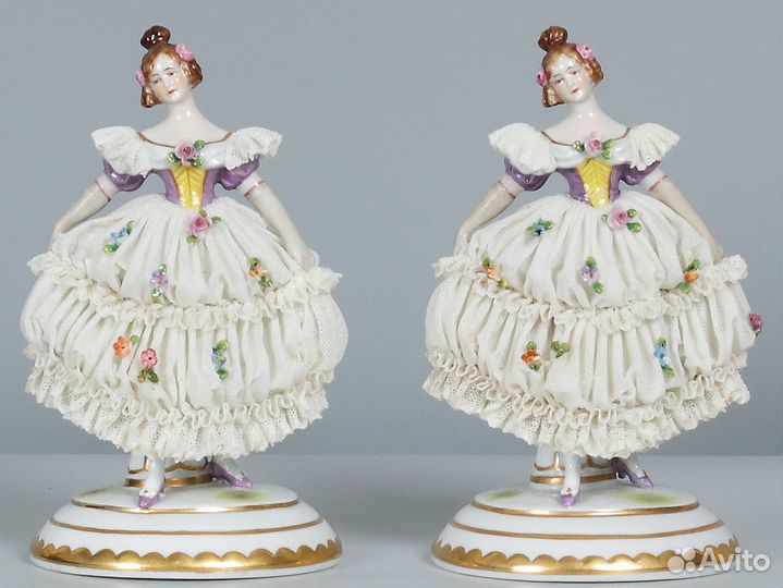 Старинные немецкие статуэтки. Dresden