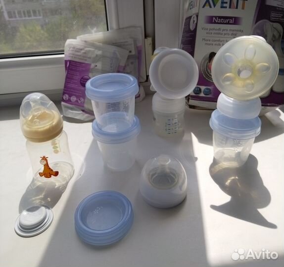 Молокоотсос avent ручной