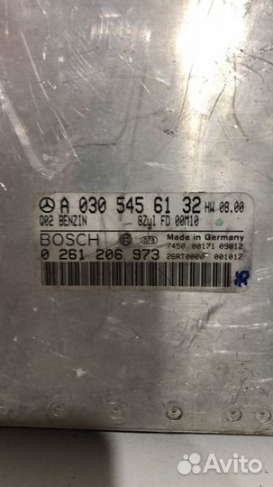 Эбу Двигателя Mercedes A0305456132