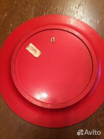 Тарелка декоративная Хохлома