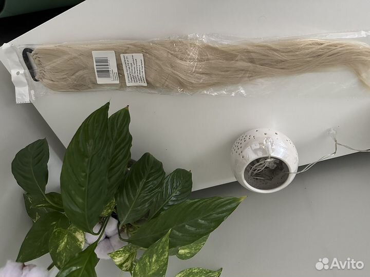 Хвост волосы на резинке новый