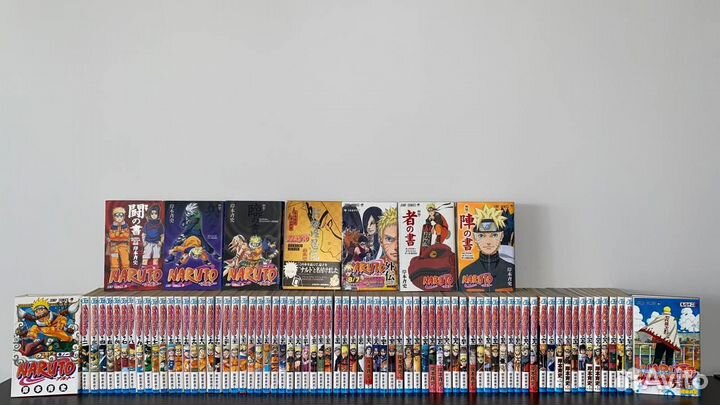 Манга Наруто на японском все книги