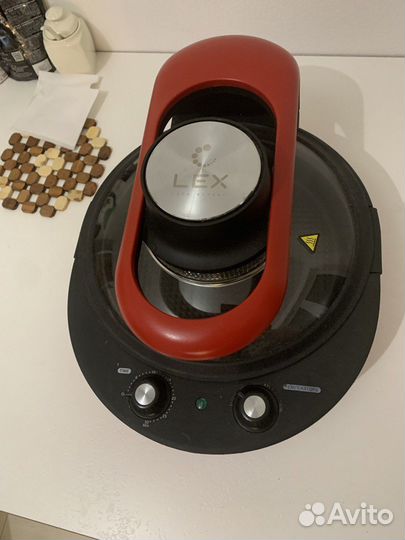 Аэрогриль LEX mercury RED