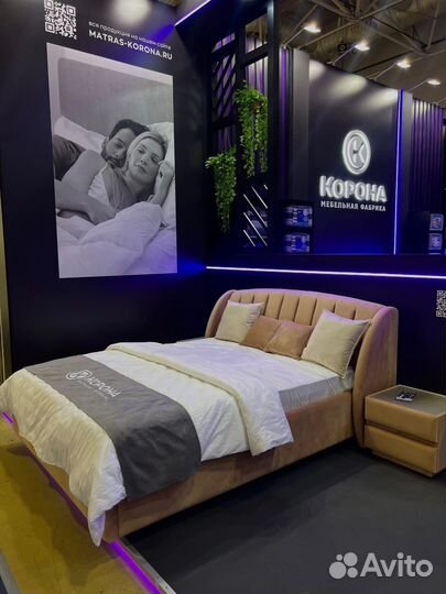 Двухспальная кровать новая