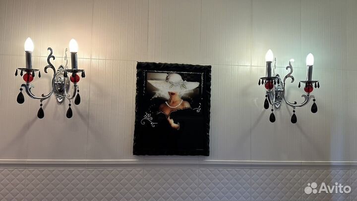 Настенный светильник бра 2 шт бу