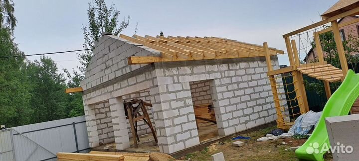 Делаем крыши