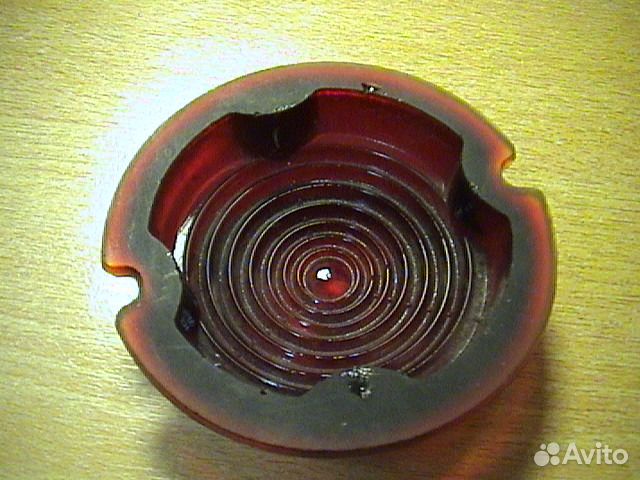 Стекло стоп фонаря советских машин газ.Красное