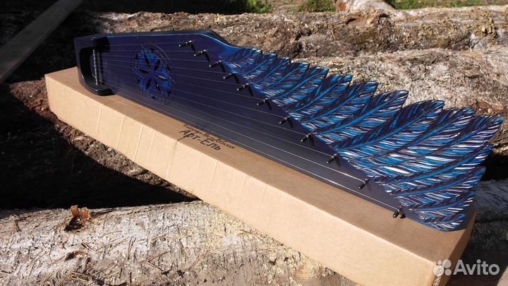 Гусли авторские резные крыловидные 