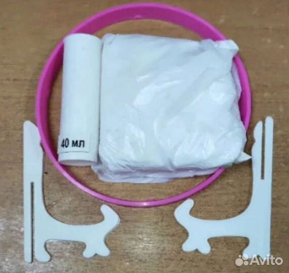 Набор гипсовый отпечаток ладошки или ступни малыша