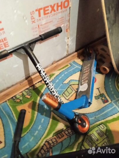 Запчасти на трюковой самокат