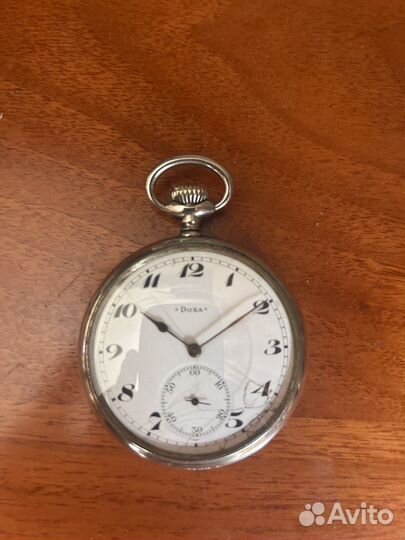 Старинные карманные часы doxa (Швейцария)