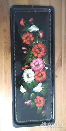 Поднос Жостово 45х16см