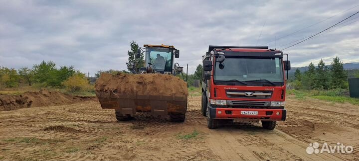 Услуги самосвала 25 тонн