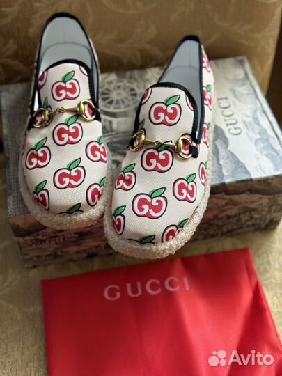 Эспадрильи gucci