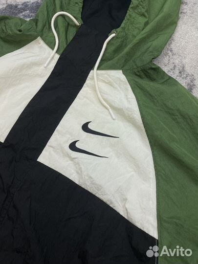 Ветровка Nike Swoosh Hooded Jacket Green