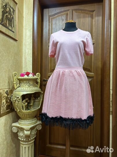 Платье трикотажное