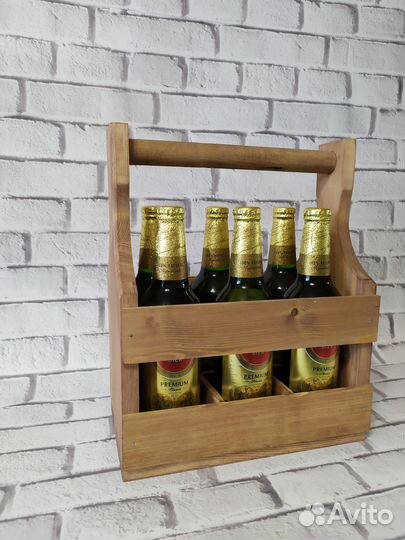 Деревянный ящик для пива