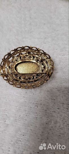 Брошь винтажная чехия
