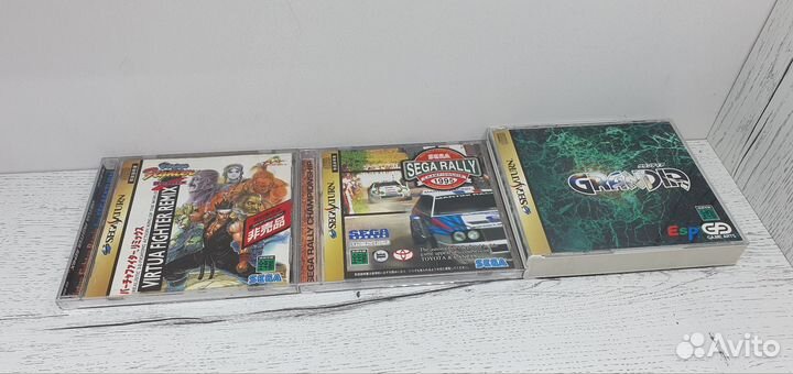 Лицензионные диски с играми для Sega Saturn