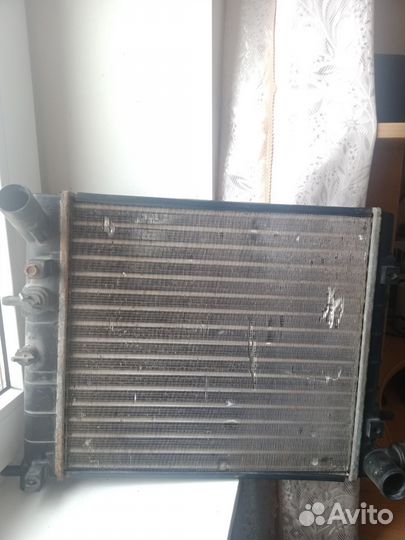 Радиатор охлаждения на hyundai accent мкп