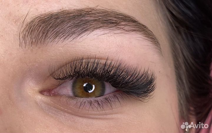 Наращивание ресниц на дому