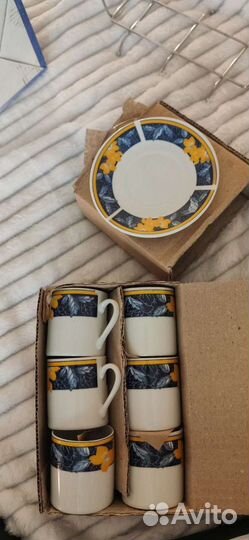 Сервиз кофейный керамика