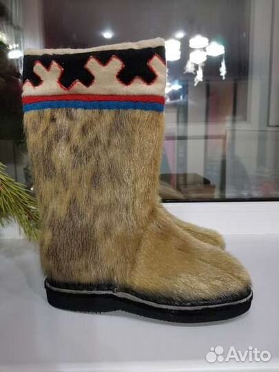 Детская обувь из нерпы