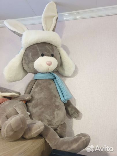 Мягкая игрушка заяц