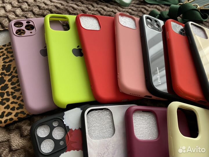 Чехлы и стёкло на iPhone11PRO