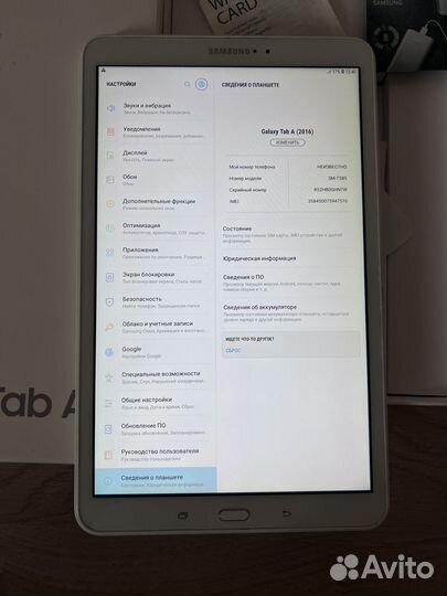 Samsung Tab A6