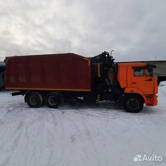 КАМАЗ 65115 с КМУ, 2018