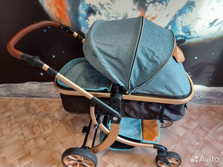 Коляска 2 в 1 Luxmom