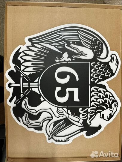 Стильная адресная табличка