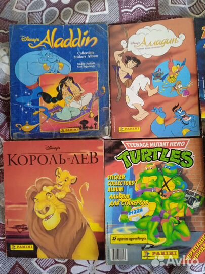 Альбомы с наклейками из 90х