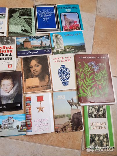 Наборы открыток СССР
