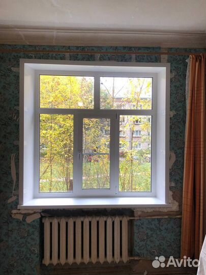 Окна рехау под ключ / остекление балконов и лоджий