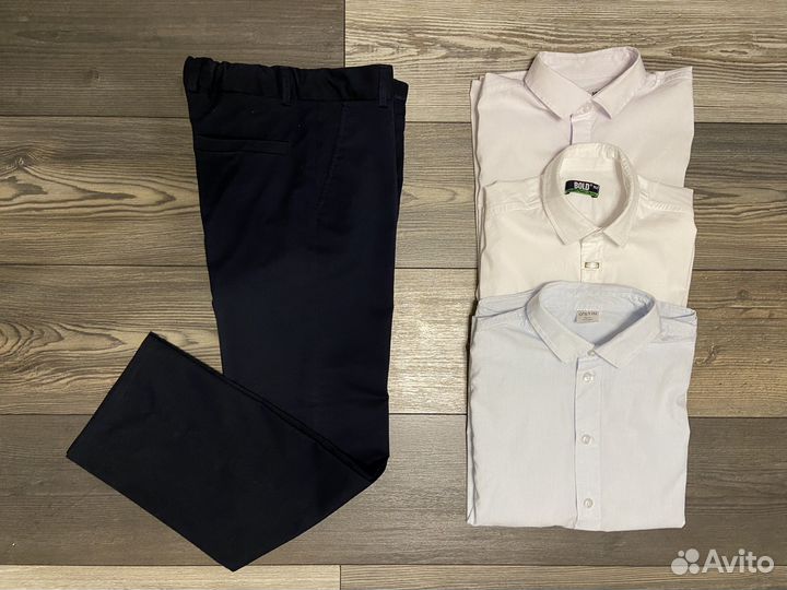 Рубашки и брюки школьные