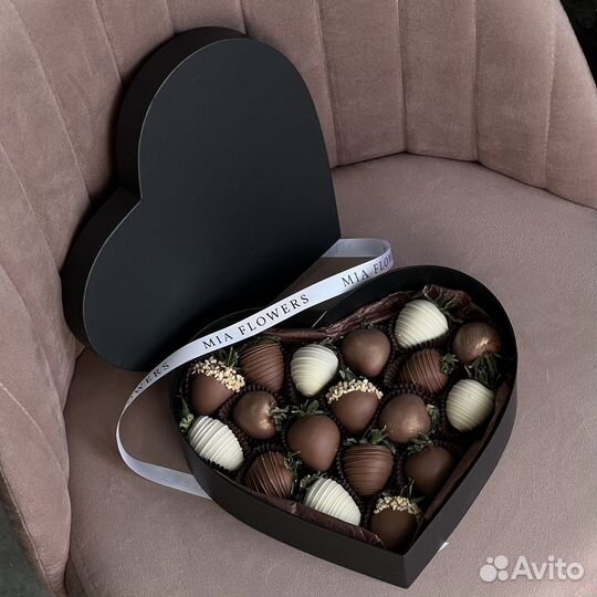 Клубника в бельгийском шоколаде Callebaut