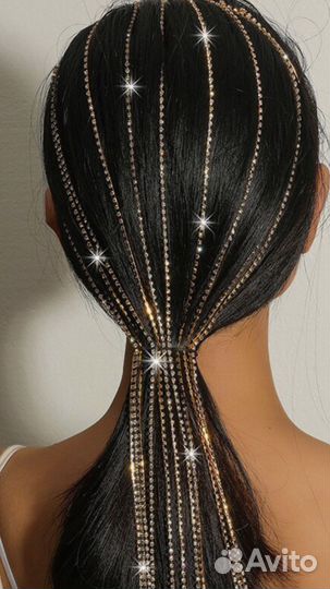 Ободок со стразами