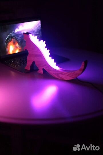 Настольный светильник (лампа/ночник) Годзилла