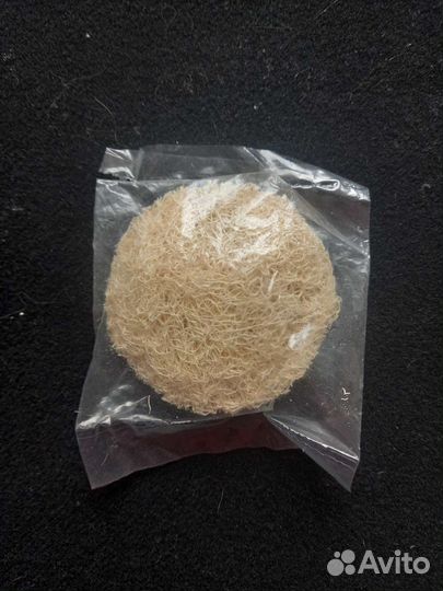 Спонж-мочалка для лица из люффы